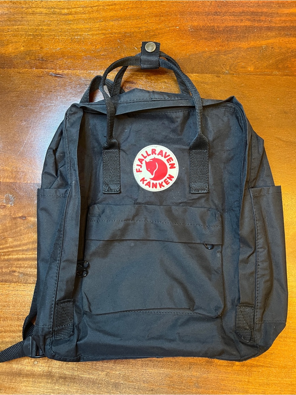 Fjallraven Kanken Mini Classic Backpack Black Small Daypack Bag